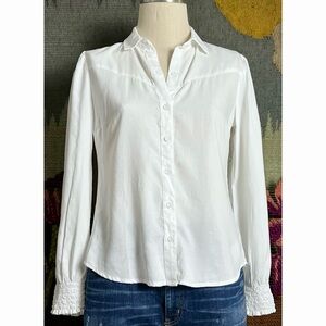 Anthropologie Cloth & Stone Western Buttondown Shirt XS